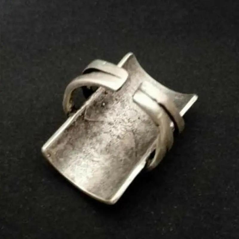 Retro Exaggerated Circle Personality Ring Ethnic Style Geometric.