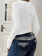 Ribbed Knit Cropped Zip-Up Outerwear - Plush Fashion Hub