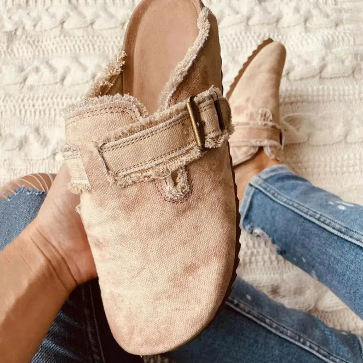 Round Toe Flats Loafers - Plush Fashion Hub