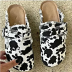Round Toe Flats Loafers - Plush Fashion Hub