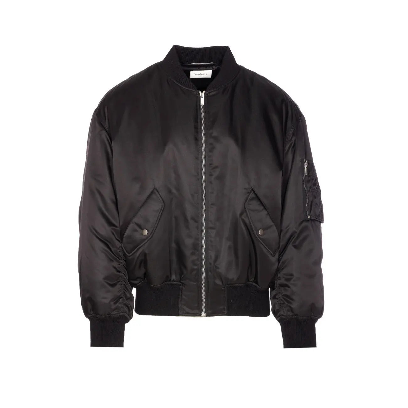 Saint Laurent Men Waterproof Nylon Serge Bomber Luosophy