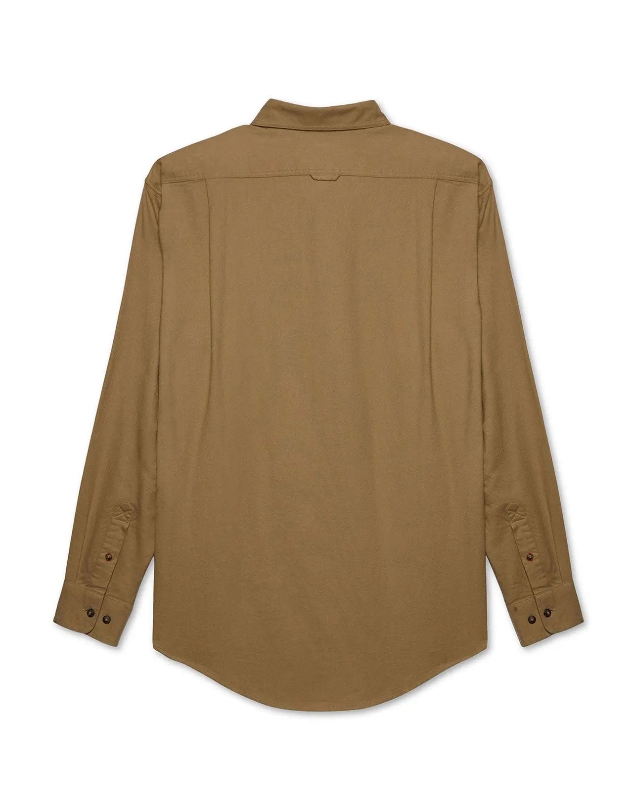 Scout Shirt - Sand Flannel Ball and Buck