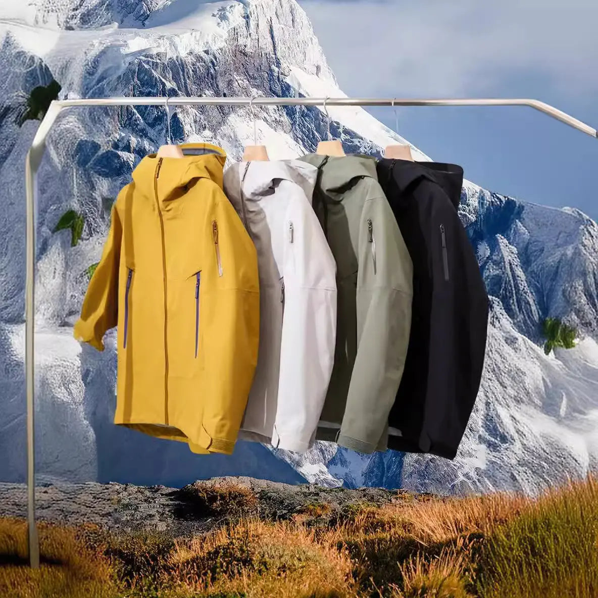 Shell Jacket Adhesive All-purpose Jacket Men's Clothing Social Buzz eSIMs