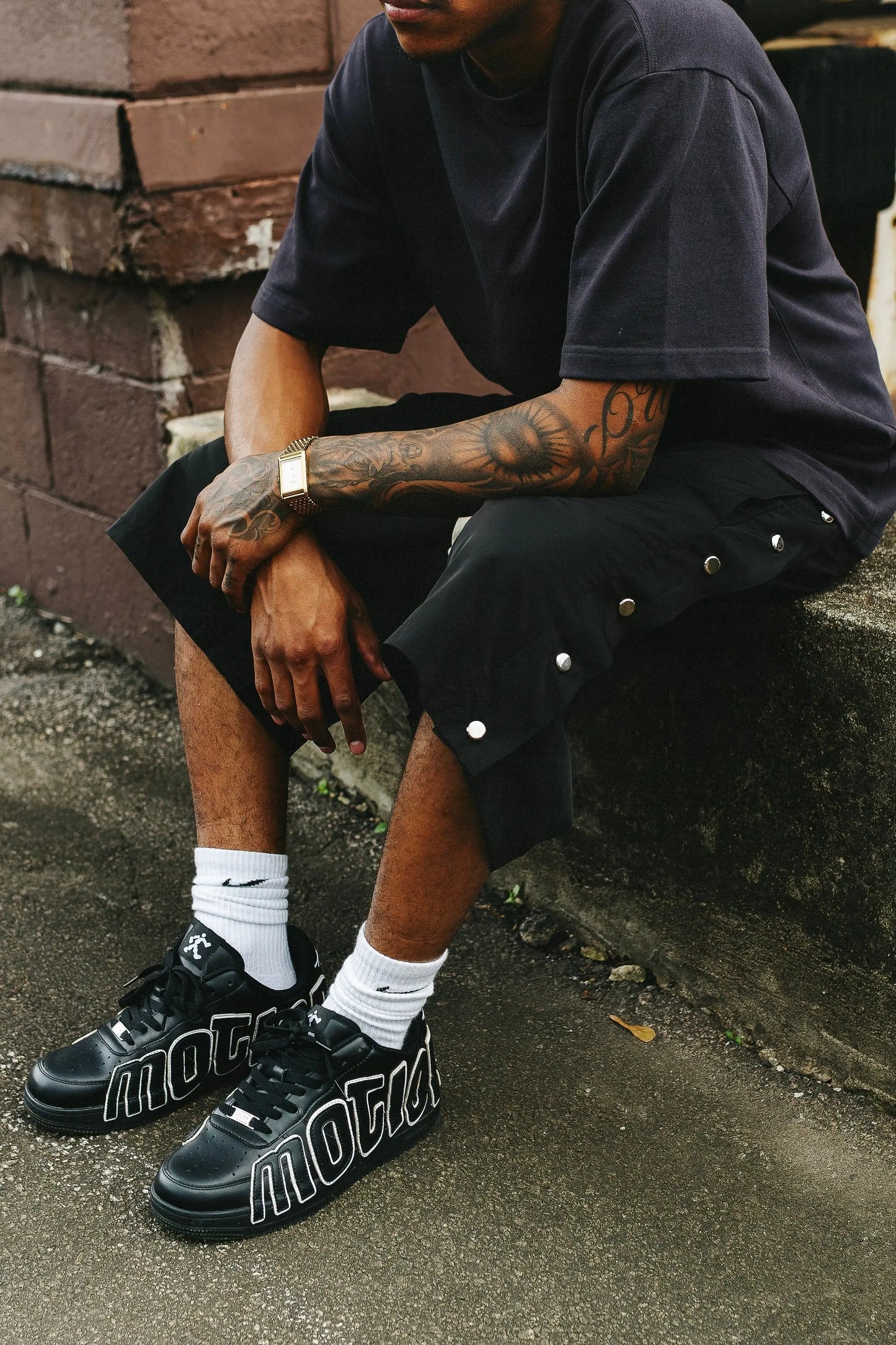 Side Snap Shorts Superline