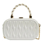 Small Square Chain Shoulder Bag For Women - Plush Fashion Hub