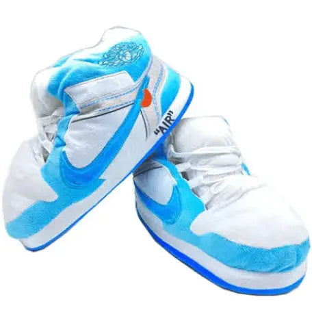 Sneaker Slippers Off-White OG blue  Jordan 1  unisex for adults&kids Olm collectibles