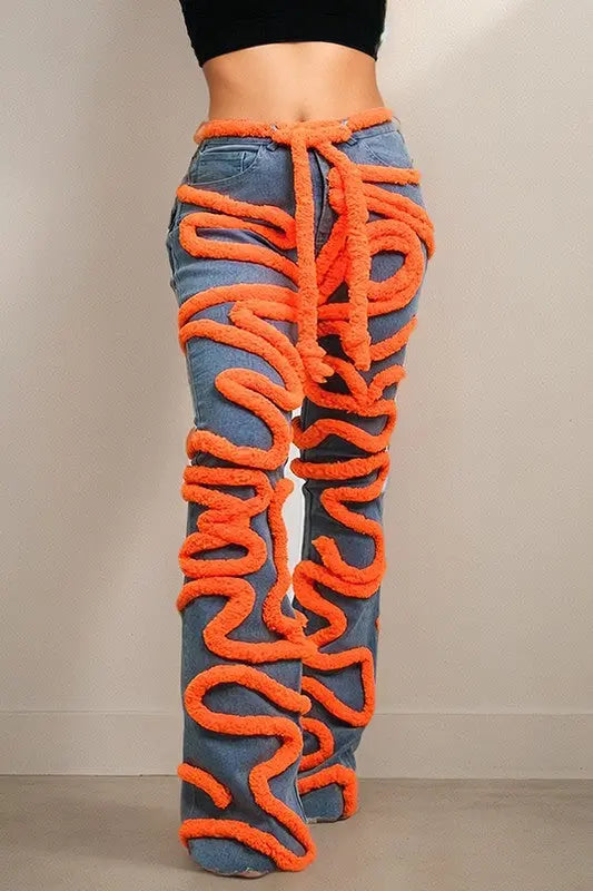 “So Wavy” Dynamism Jeans OyeraCharisma