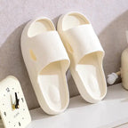 Solid Color Thick Bottom Home Non-slip Floor Bathroom Slipper - Plush Fashion Hub