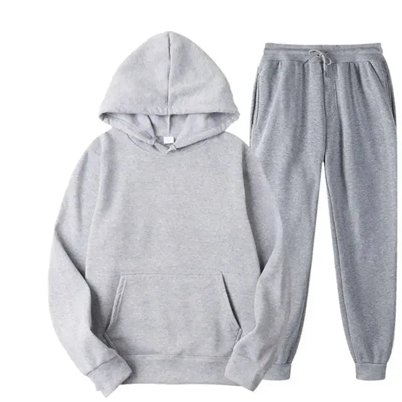 Sparkling Style 220g Fabric Oversized Sweatshirt Suit - Plush Fashion Hub