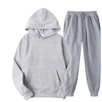 Sparkling Style 220g Fabric Oversized Sweatshirt Suit - Plush Fashion Hub