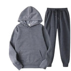 Sparkling Style 220g Fabric Oversized Sweatshirt Suit - Plush Fashion Hub