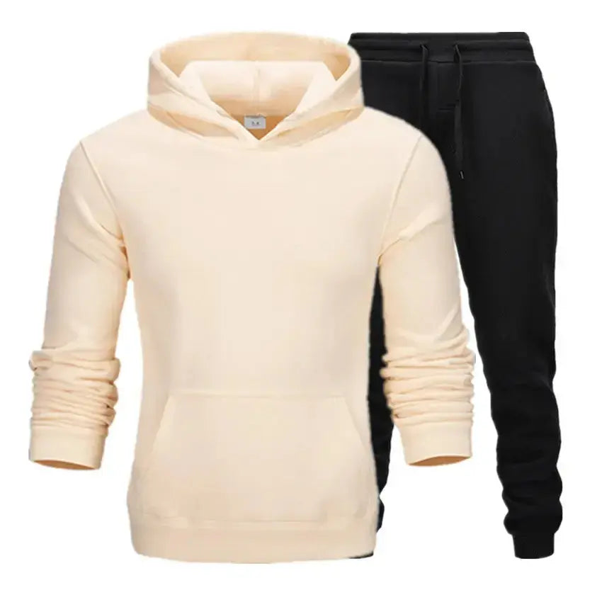 Sparkling Style 220g Fabric Oversized Sweatshirt Suit - Plush Fashion Hub