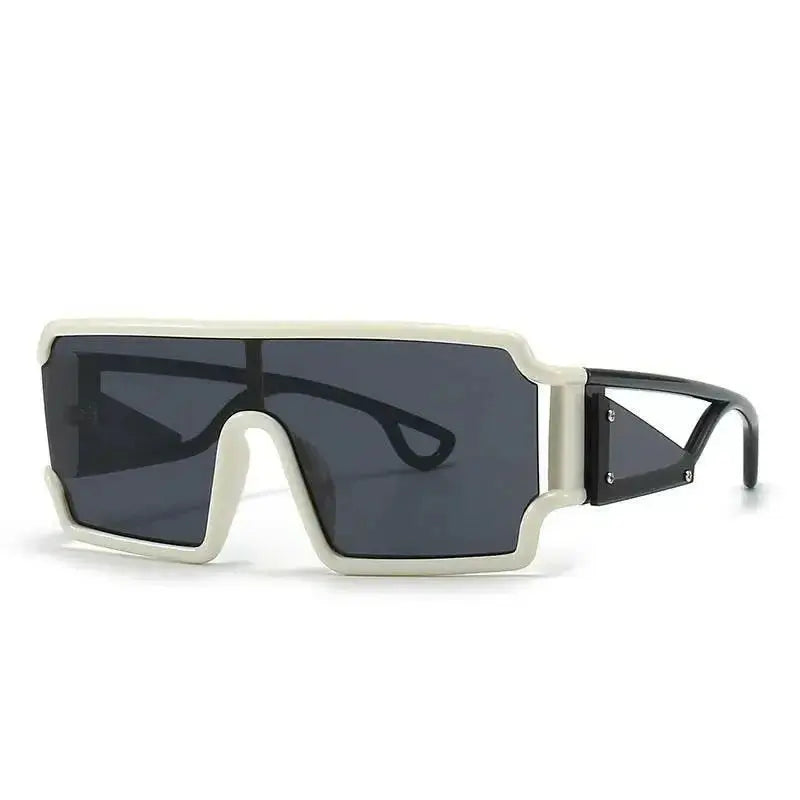 Square Fashion Large Rim Vintage Sunglasses - Plush Fashion Hub