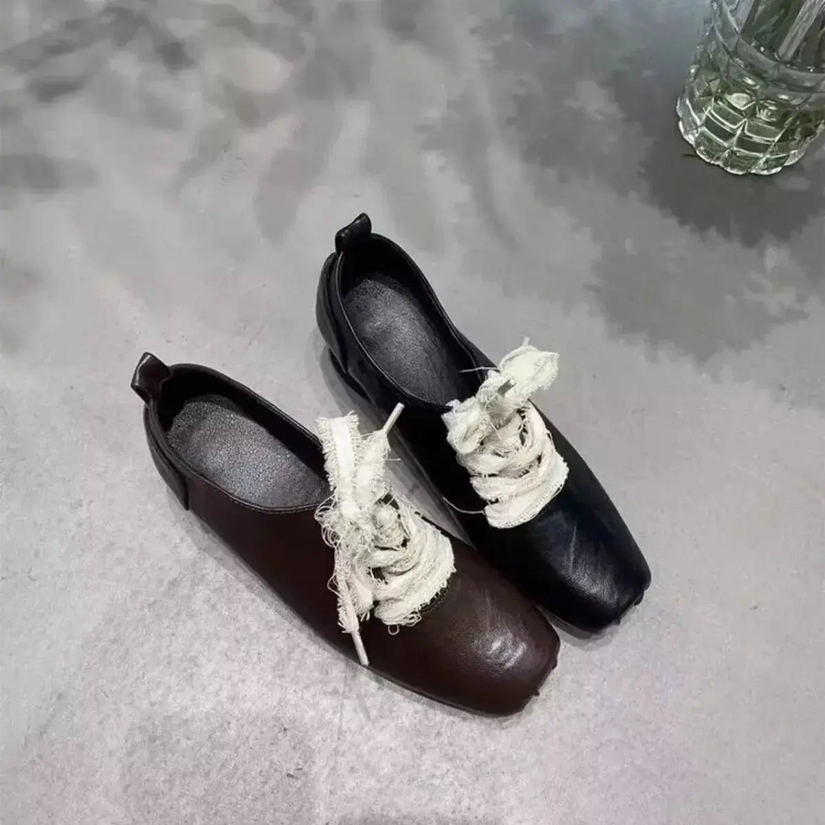 Square Toe Block Heels Pumps - Plush Fashion Hub