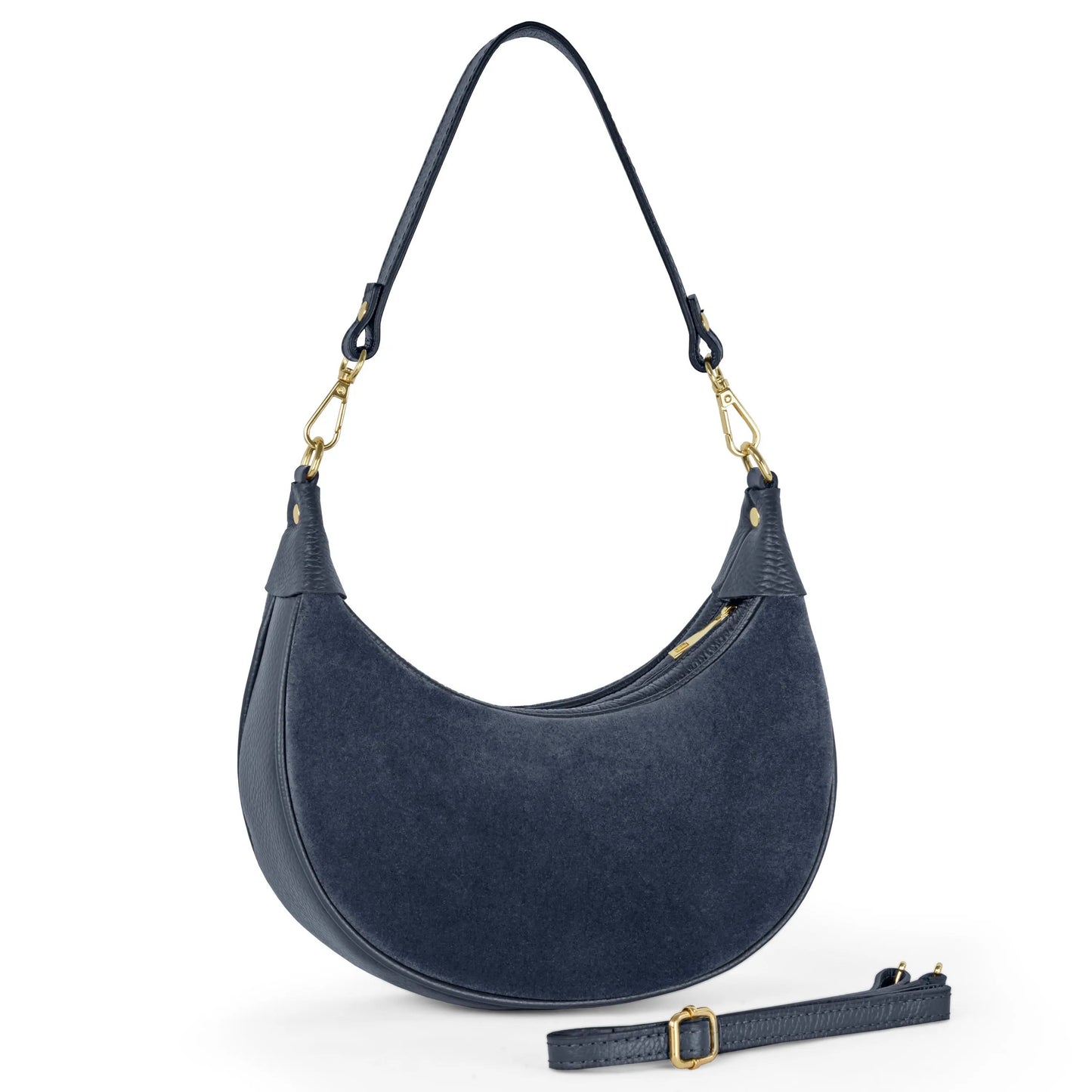 Suede Leather Shoulder Bag TAKEASY