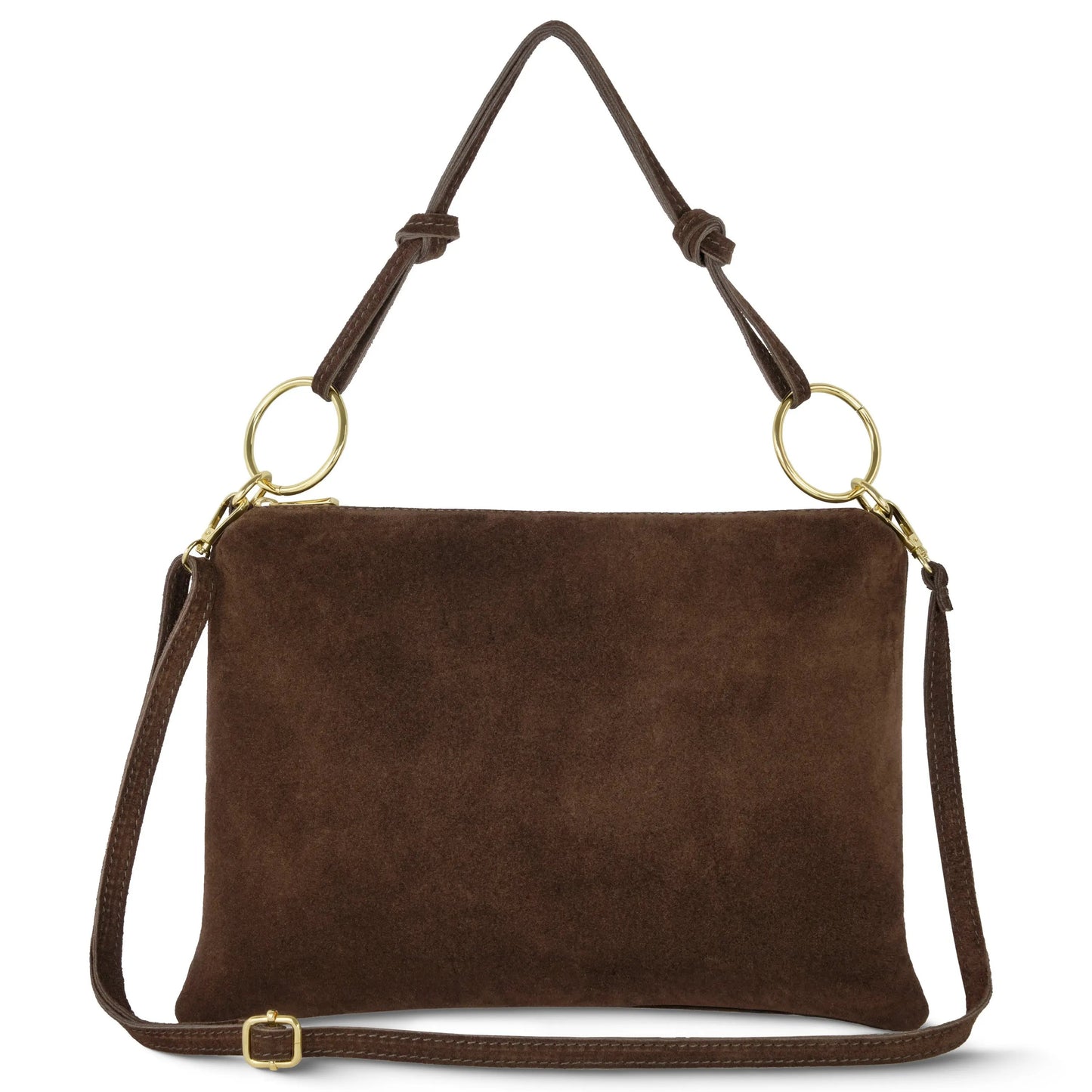 Suede Leather Shoulder Bag TAKEASY
