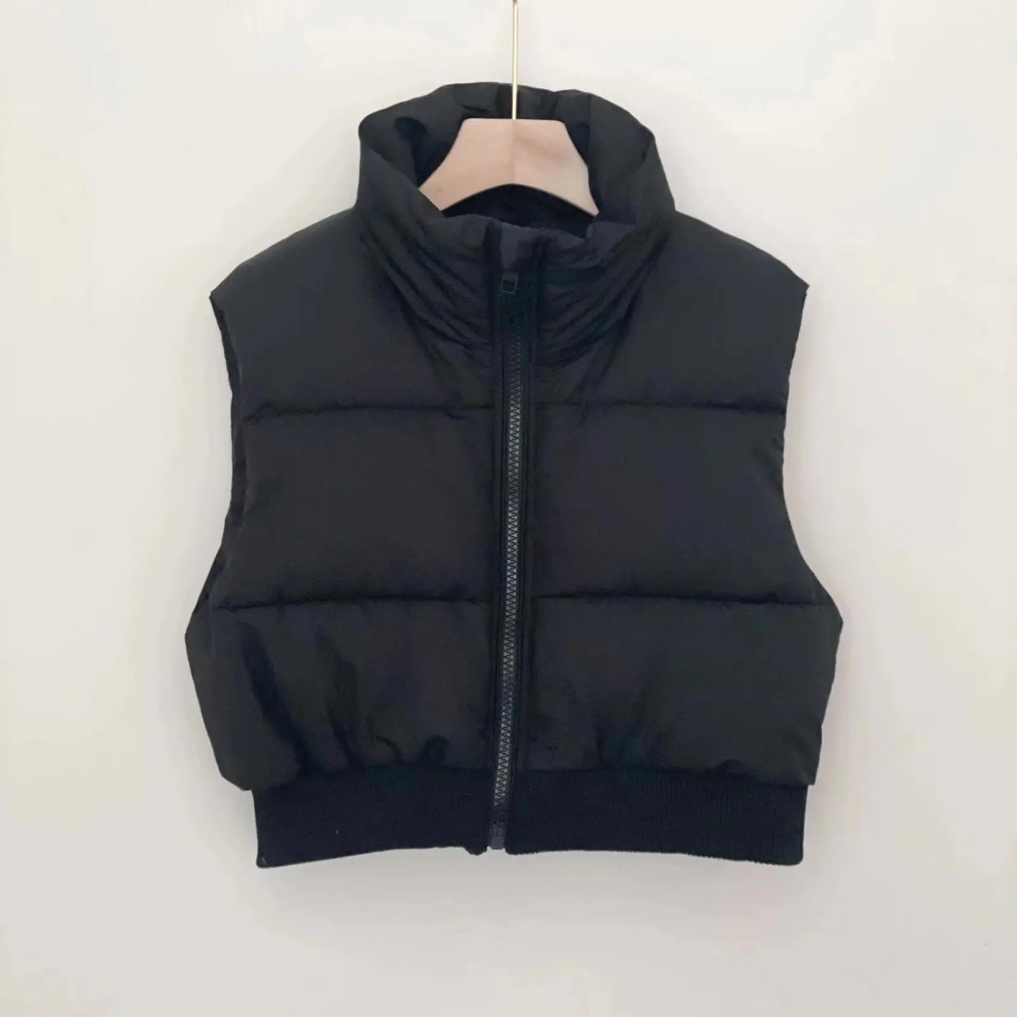 Summer Women Clothing Street City Casual Cotton Padded Jacket Vest Perfecsy