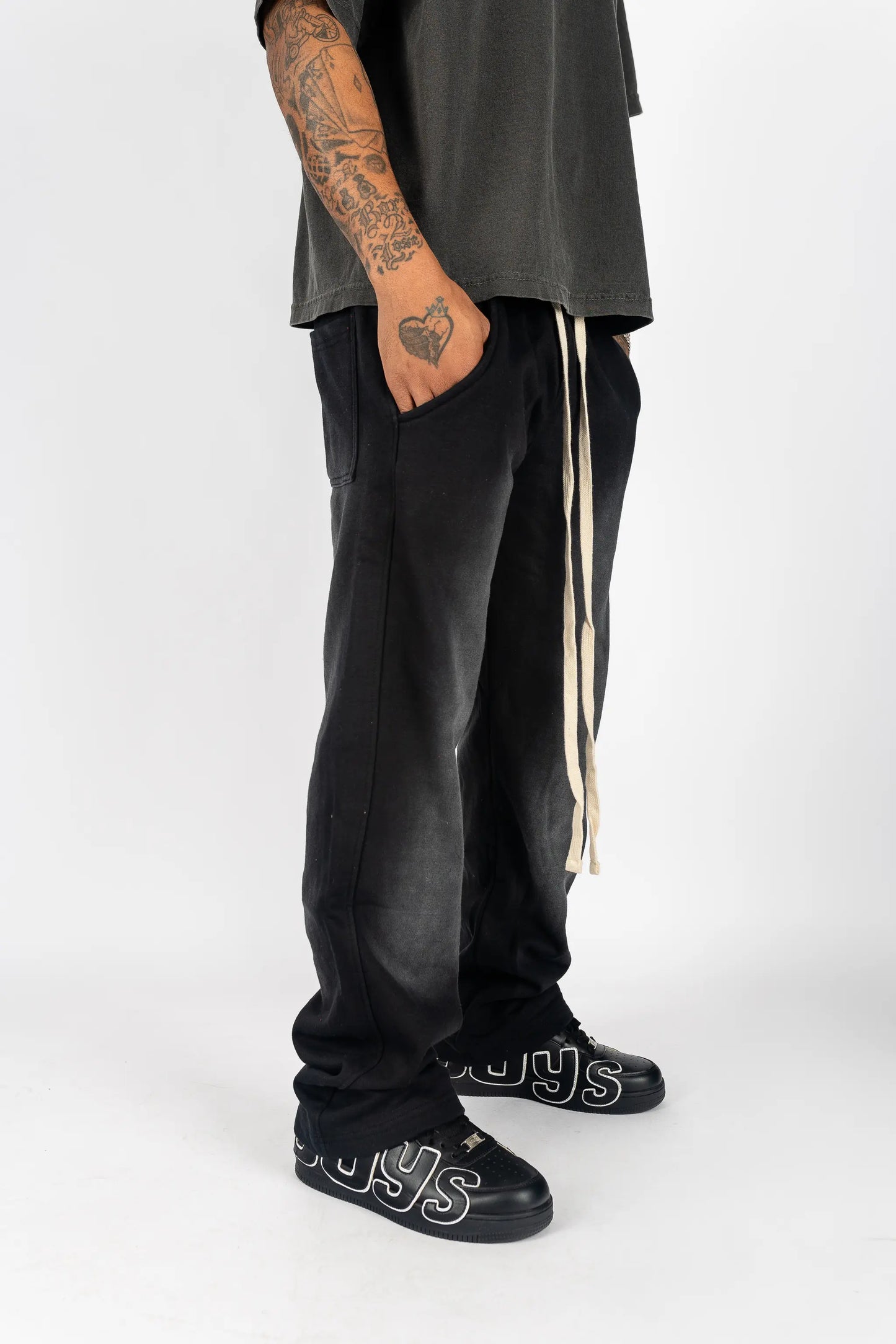 Sun-Dried Bleached Sweatpants Superline