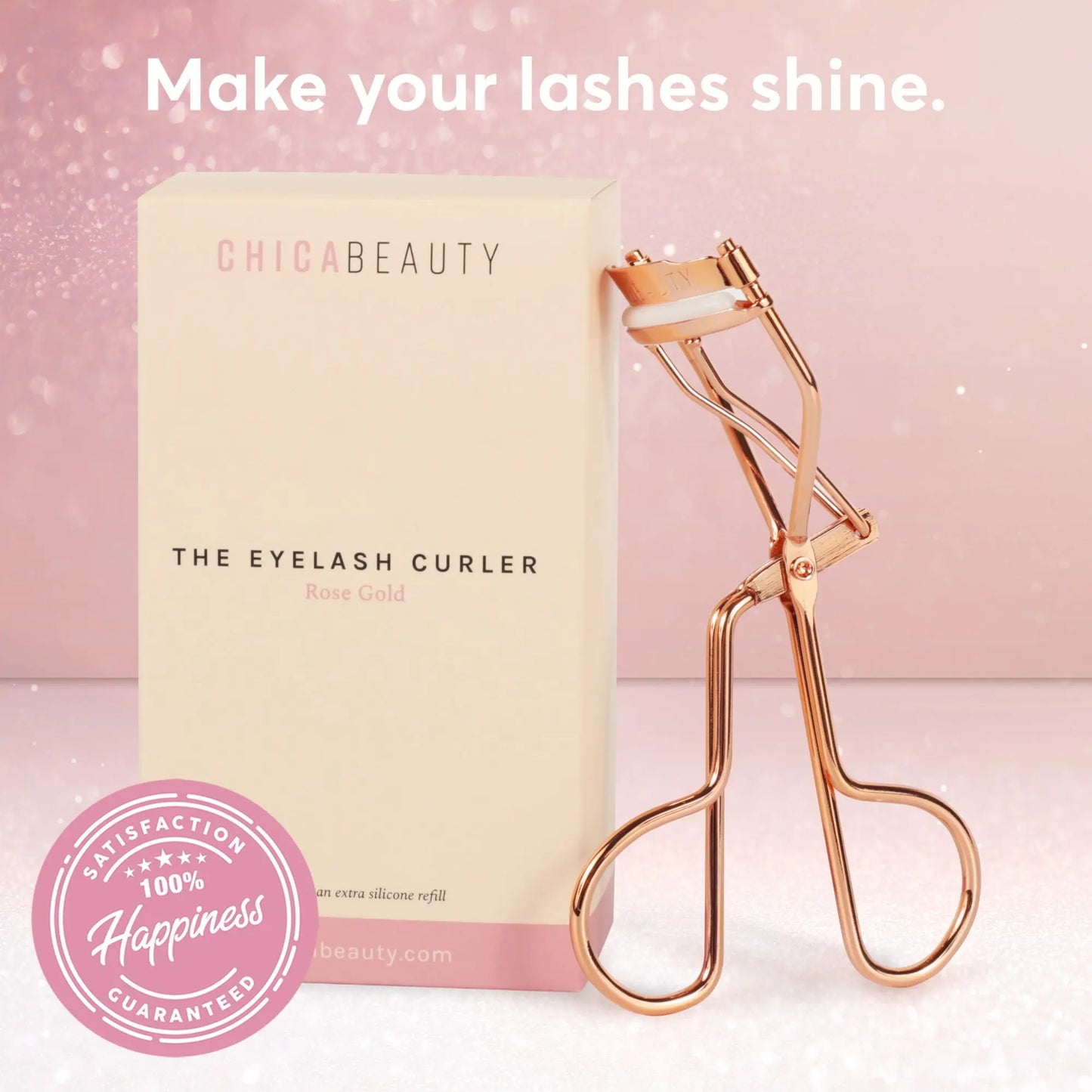 The Rose Gold Eyelash Curler Plush Fashion Hub
