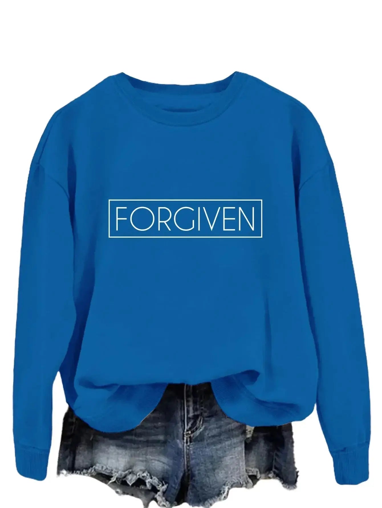 Trendy Tops Loose Long Sleeve Sweatershirt - Plush Fashion Hub