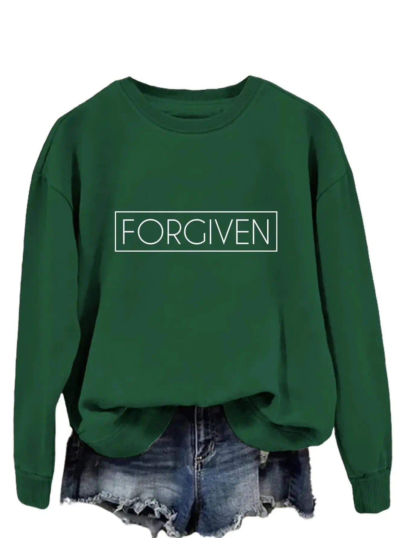 Trendy Tops Loose Long Sleeve Sweatershirt - Plush Fashion Hub