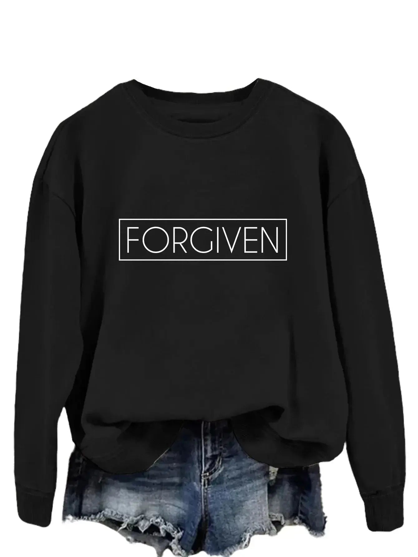 Trendy Tops Loose Long Sleeve Sweatershirt - Plush Fashion Hub