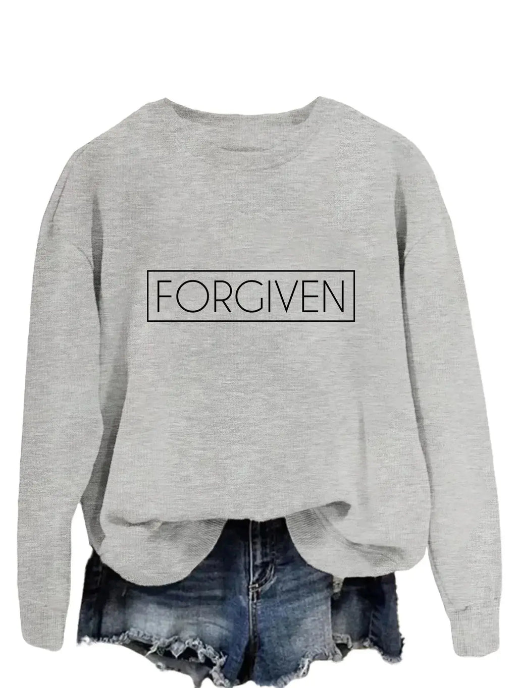 Trendy Tops Loose Long Sleeve Sweatershirt - Plush Fashion Hub