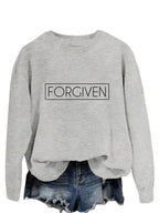 Trendy Tops Loose Long Sleeve Sweatershirt - Plush Fashion Hub