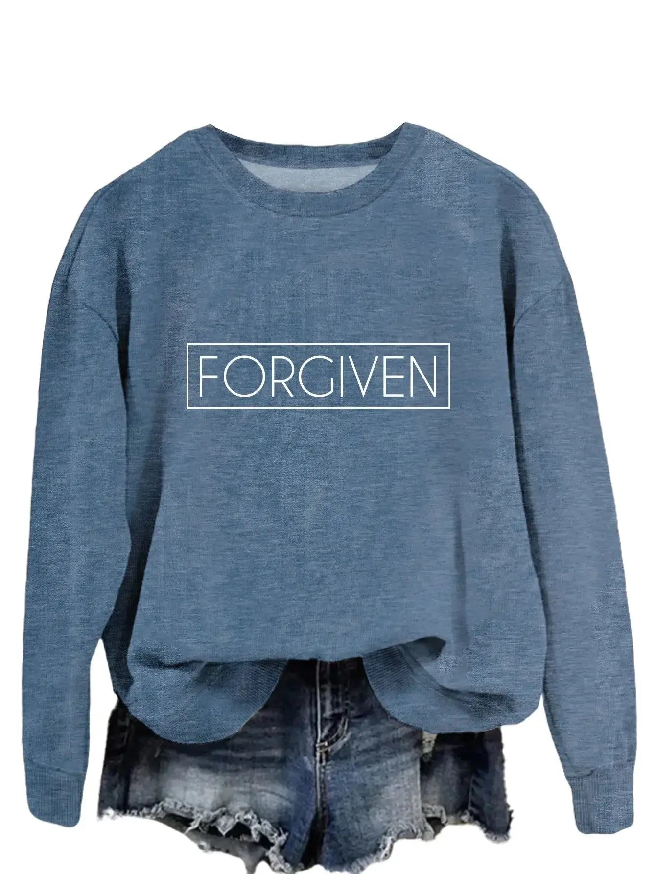 Trendy Tops Loose Long Sleeve Sweatershirt - Plush Fashion Hub