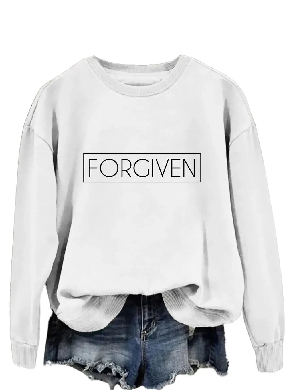 Trendy Tops Loose Long Sleeve Sweatershirt - Plush Fashion Hub