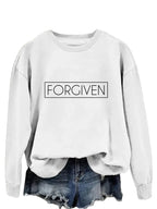 Trendy Tops Loose Long Sleeve Sweatershirt - Plush Fashion Hub