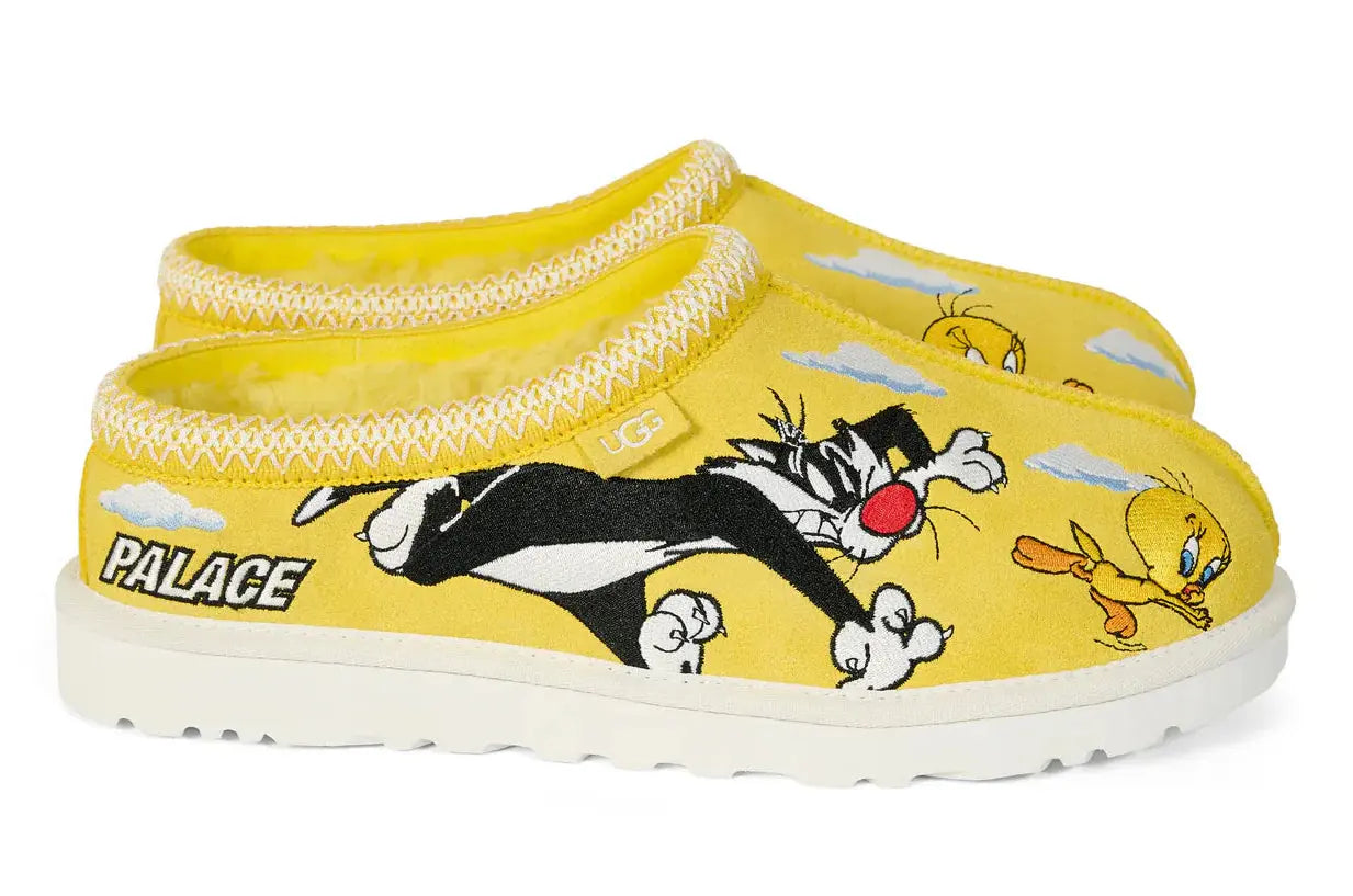UGG Tasman Slipper Palace x Looney Tunes Yellow Supra Sneakers