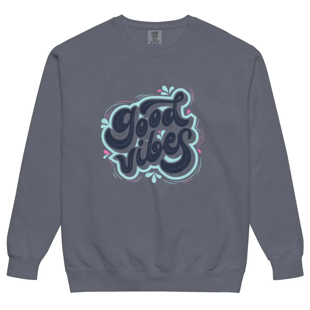 Unisex garment-dyed sweatshirt - Plush Fashion Hub