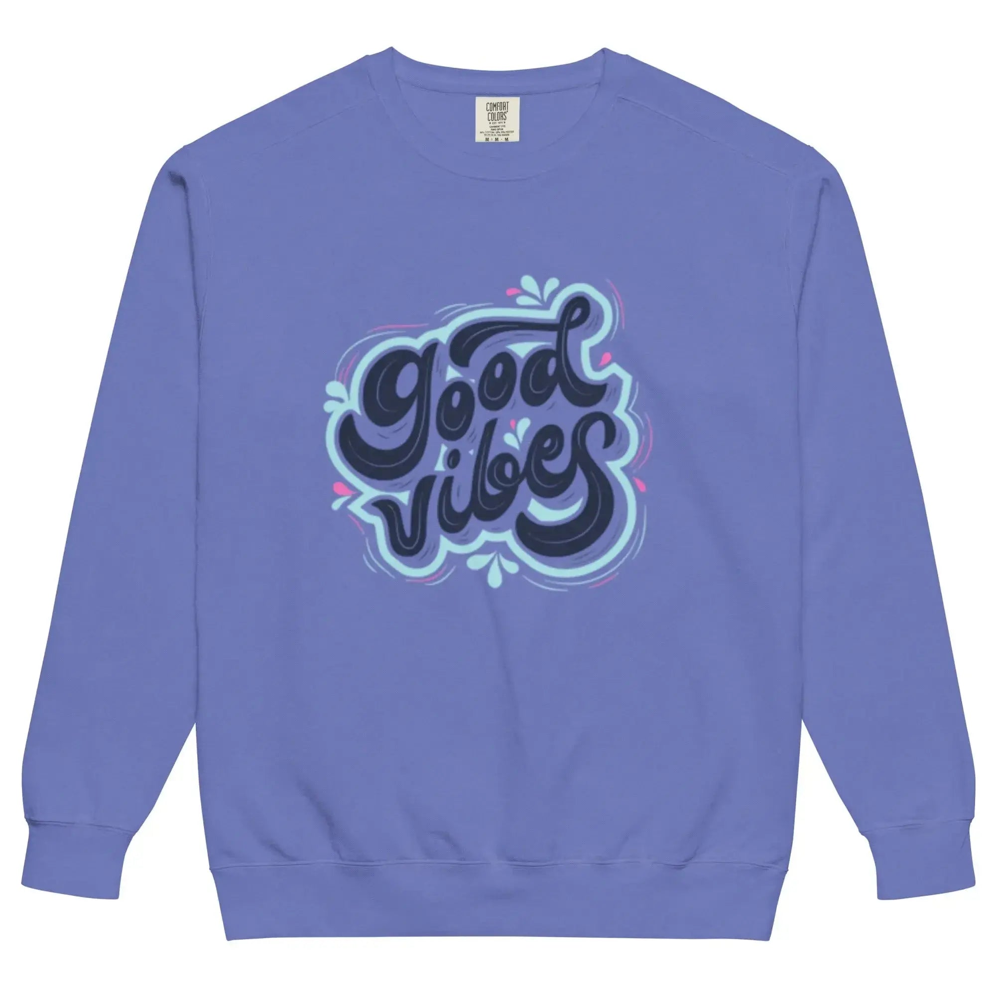 Unisex garment-dyed sweatshirt - Plush Fashion Hub