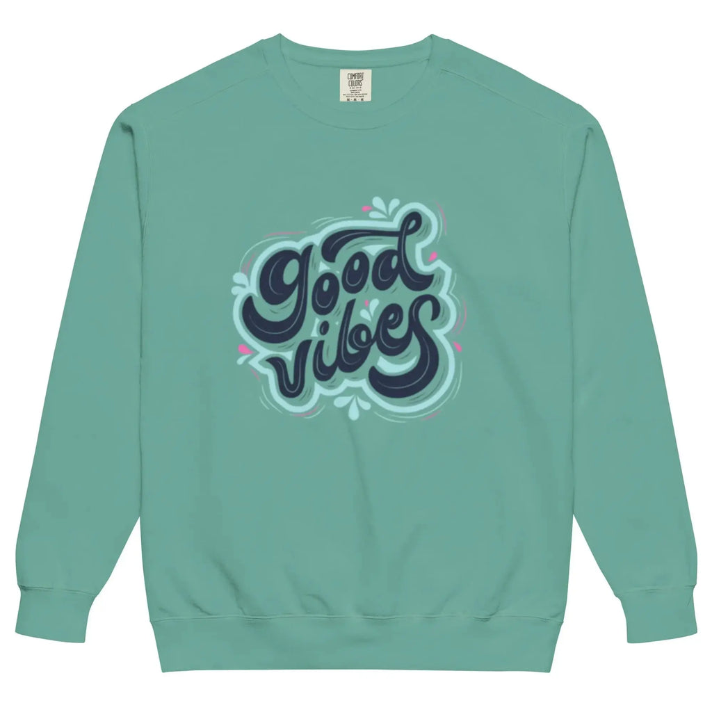 Unisex garment-dyed sweatshirt - Plush Fashion Hub