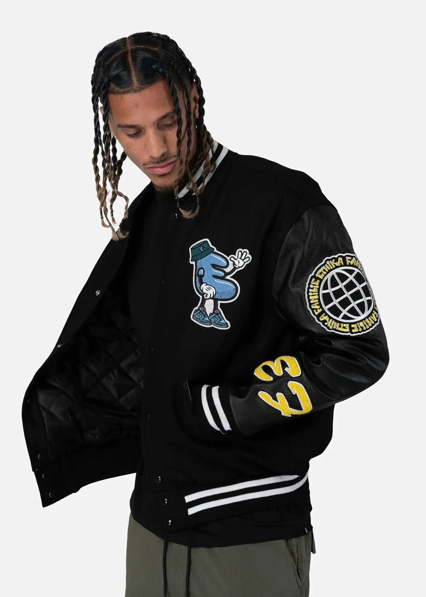 Upper Case | Varsity Jacket Plush Fashion Hub