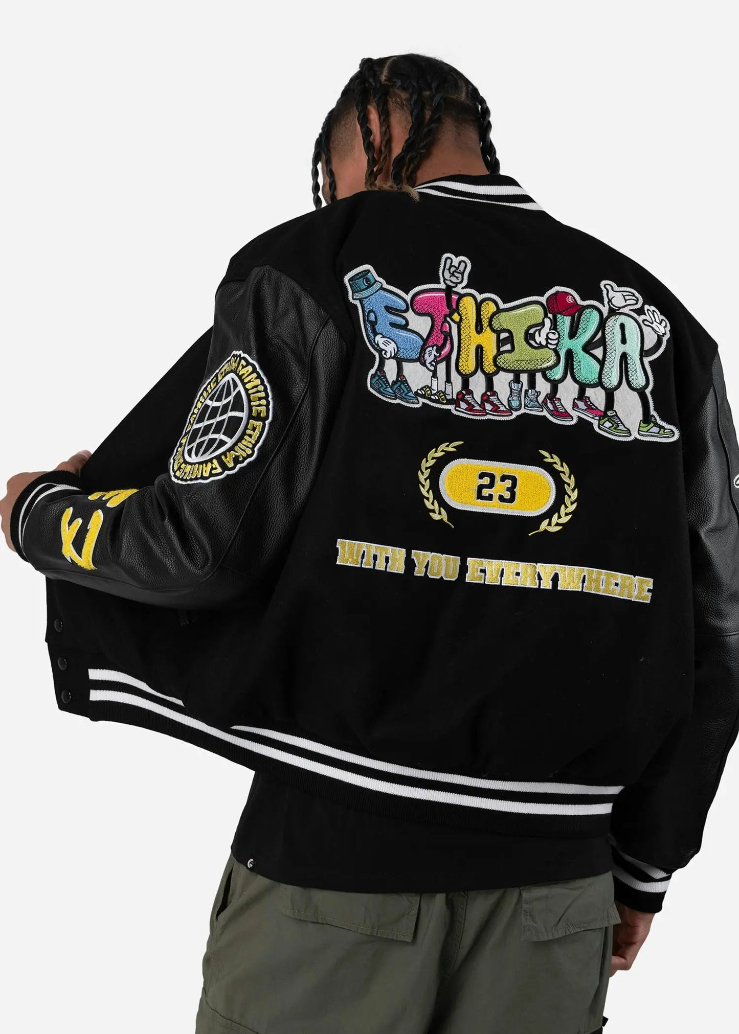 Upper Case | Varsity Jacket Plush Fashion Hub