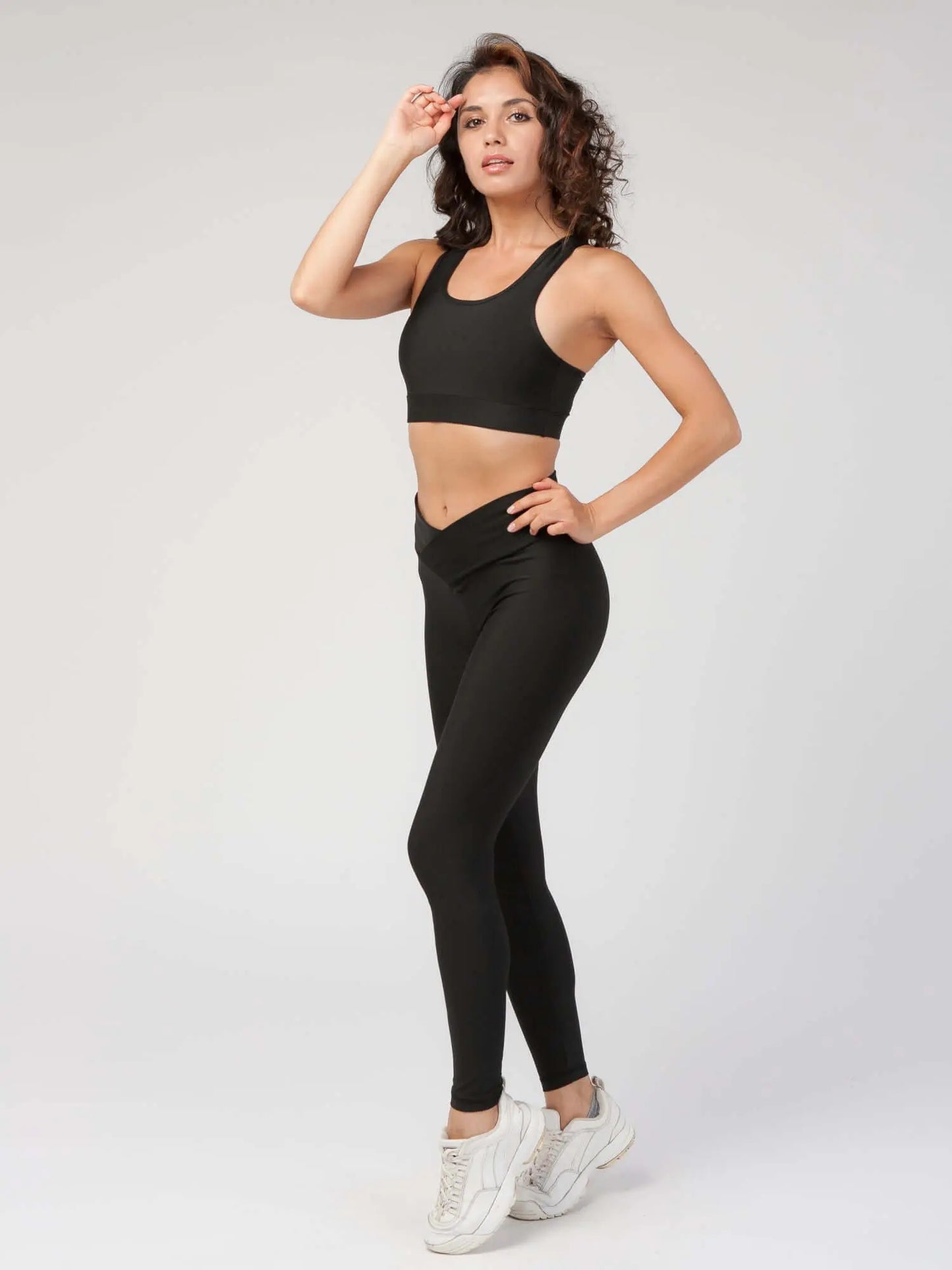 V Front High Waist Legging Profit Outfits