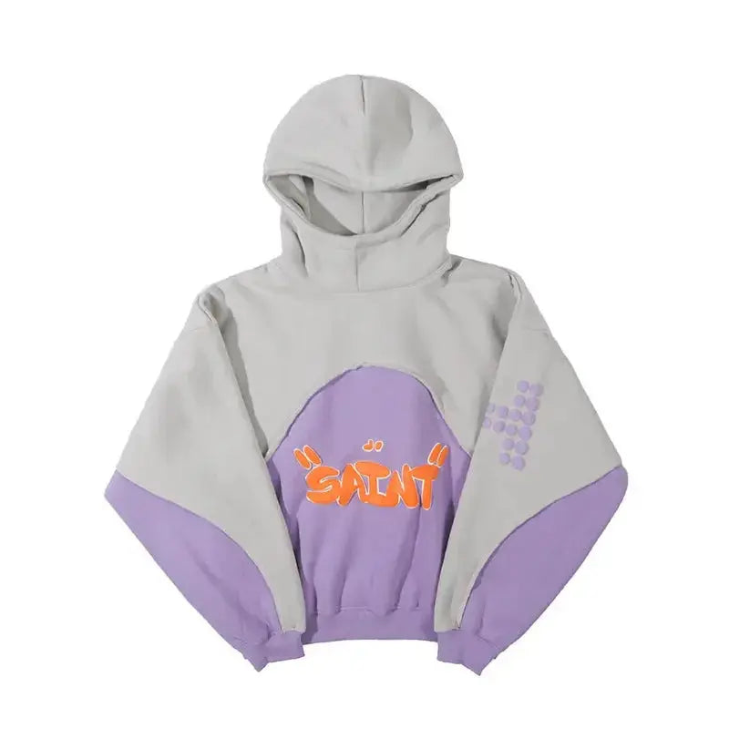 Velvet Padded Hooded Sweatshirt Men And Women - Plush Fashion Hub