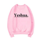 Vintage Yeshua Christian Sweatshirt Christian Apparel Faith - Plush Fashion Hub