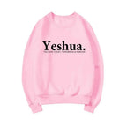Vintage Yeshua Christian Sweatshirt Christian Apparel Faith - Plush Fashion Hub