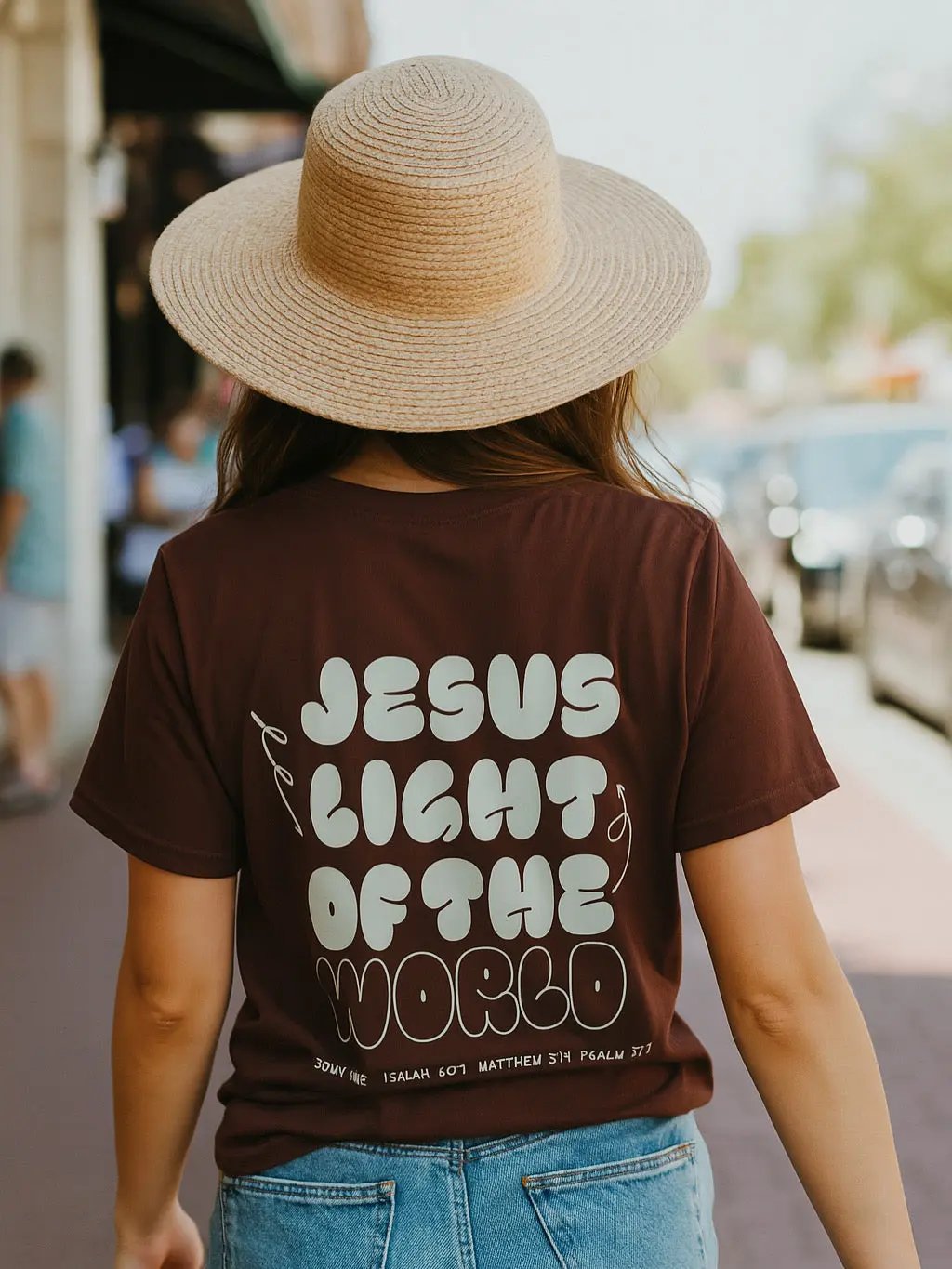 Wo's Classic Jesus Light of the World Blessing Clothing