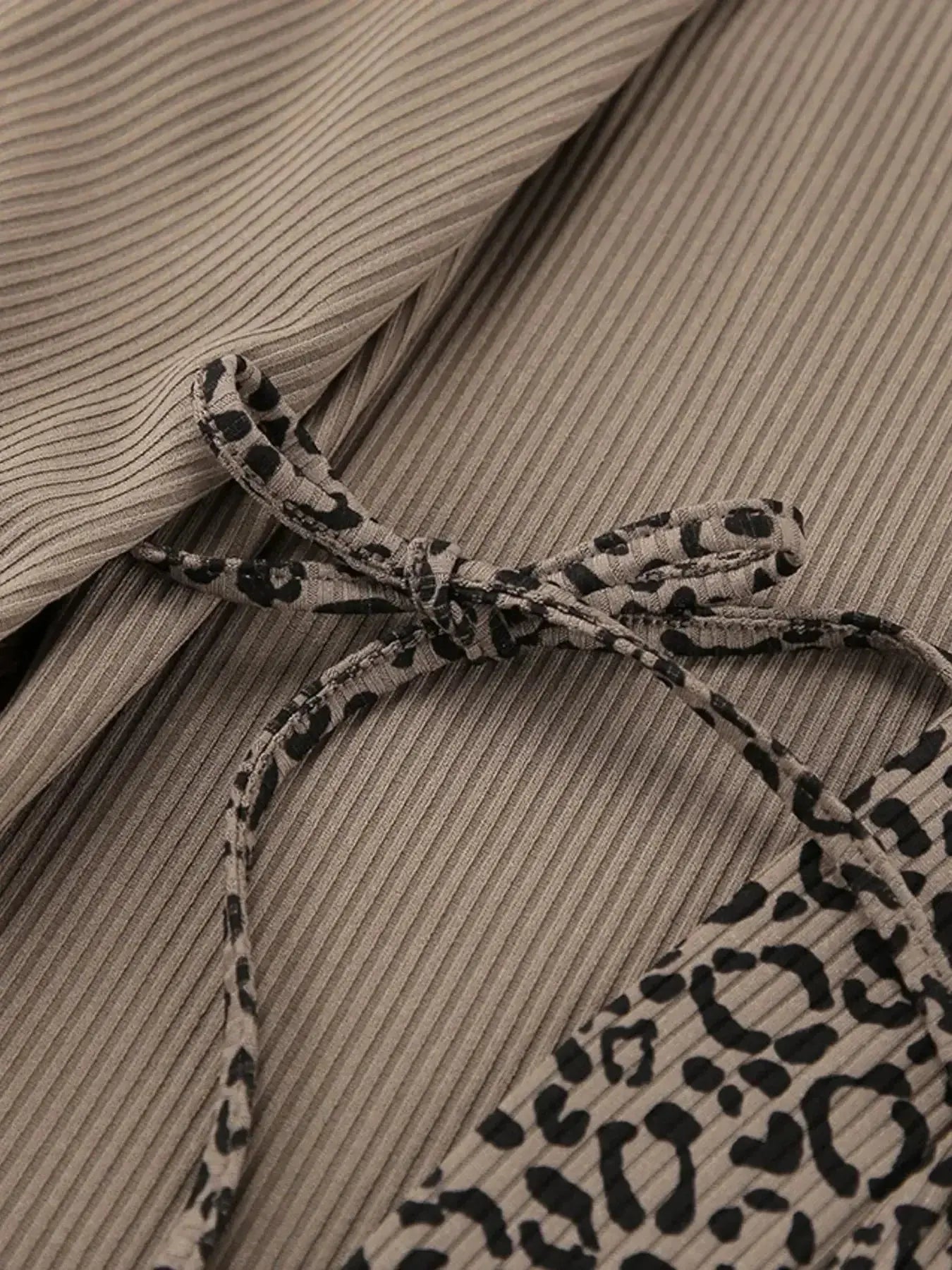 Leopard Cami Cardigan and Shorts 3-Piece Set - Plush Fashion Hub