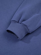 Fleece Lined Adjustable Drawstring Oversize Tunic Hoodie - Plush Fashion Hub