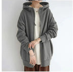 Women's Fuzzy Hoodies Long Sport Pullover Hoodie - Plush Fashion Hub