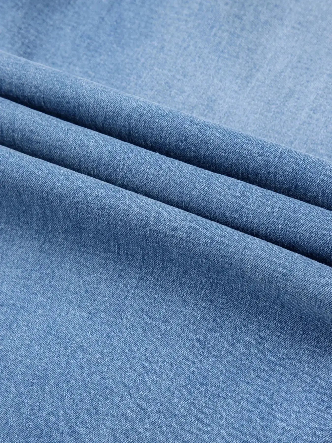 High Waist Wide Leg Washed Jeans - Plush Fashion Hub