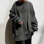 Women's Pullover Round Neck Loose Sweater - Plush Fashion Hub