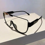 Women's Retro Personalized New One-piece Glasses - Plush Fashion Hub