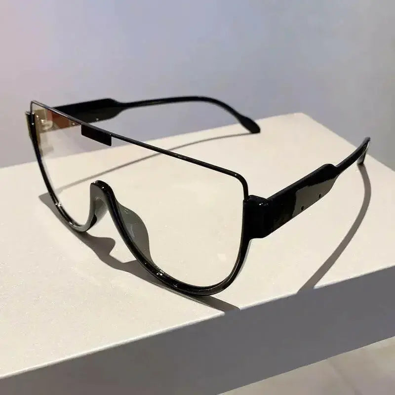 Women's Retro Personalized New One-piece Glasses - Plush Fashion Hub