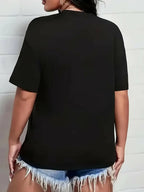 Women's "Walking in Faith" Graphic Tee - Plush Fashion Hub